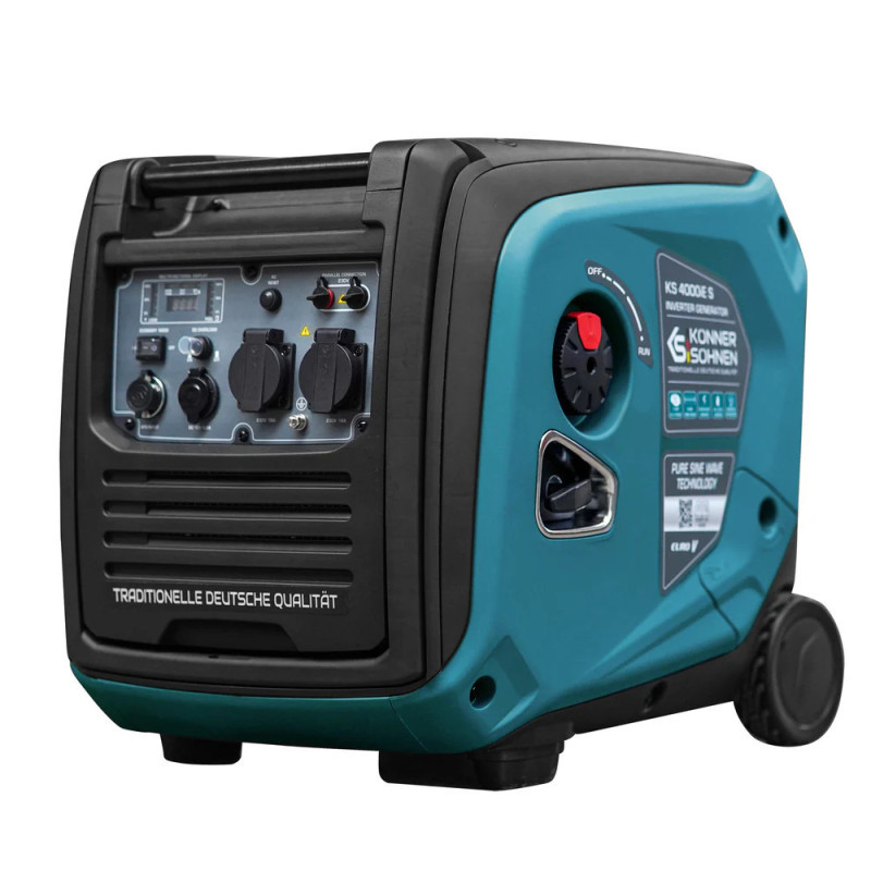 Inverter Benzin Stromerzeuger Könner & Söhnen KS 4000iE S