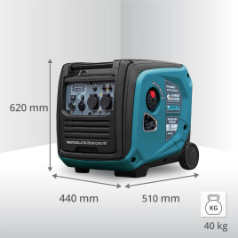 Inverter Benzin Stromerzeuger Könner & Söhnen KS 4000iE S