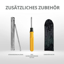 Inverter Benzin Stromerzeuger Könner & Söhnen KS 4000iE S