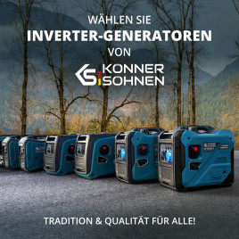 Inverter-Generator Könner & Söhnen KS 4000iE S ATS Version 2