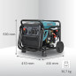 Inverter Benzin Stromerzeuger Könner & Söhnen KS 4100iE