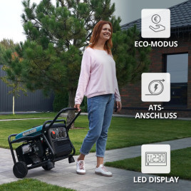 Inverter Benzin Stromerzeuger Könner & Söhnen KS 4100iE