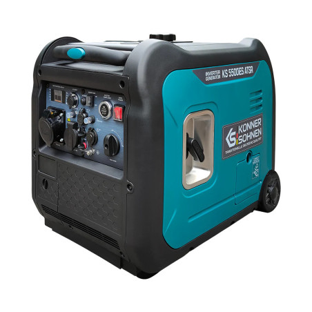 Inverter Benzin Stromerzeuger Könner & Söhnen KS 5500iES ATSR