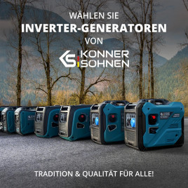 Gerador com inversor Könner & Söhnen KS 5500iES ATSR