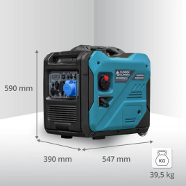 Inverter Benzin Stromerzeuger Könner & Söhnen KS 6000iE S