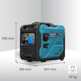 Inverter Benzin Stromerzeuger Könner & Söhnen KS 6000iE S ATS