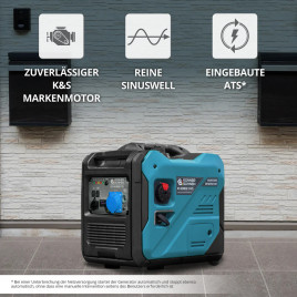 Generatore con inverter Könner & Söhnen KS 6000iE S ATS