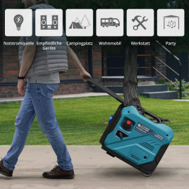 Inverter Benzin Stromerzeuger Könner & Söhnen KS 6000iE S ATS