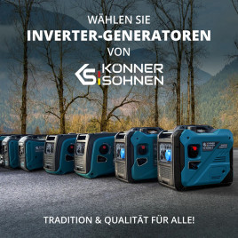 Inverter-Generator Könner & Söhnen KS 6000iE S ATS Version 2