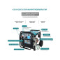 Inverter-Generator Könner & Söhnen KS 8100iE ATSR