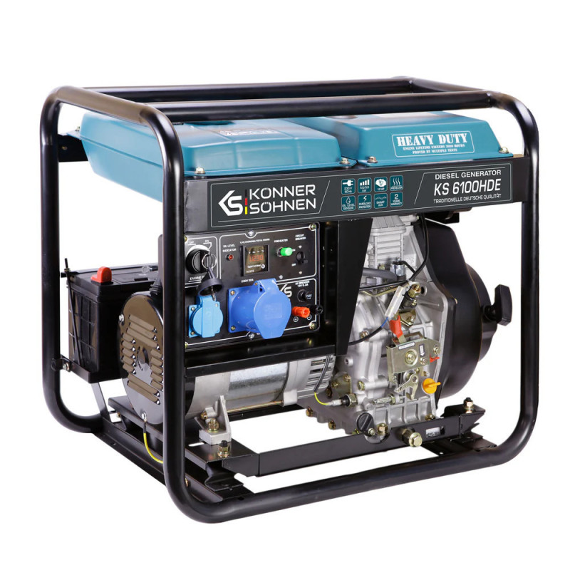 Diesel Stromerzeuge Könner & Söhnen KS 6100HDE (EURO V)