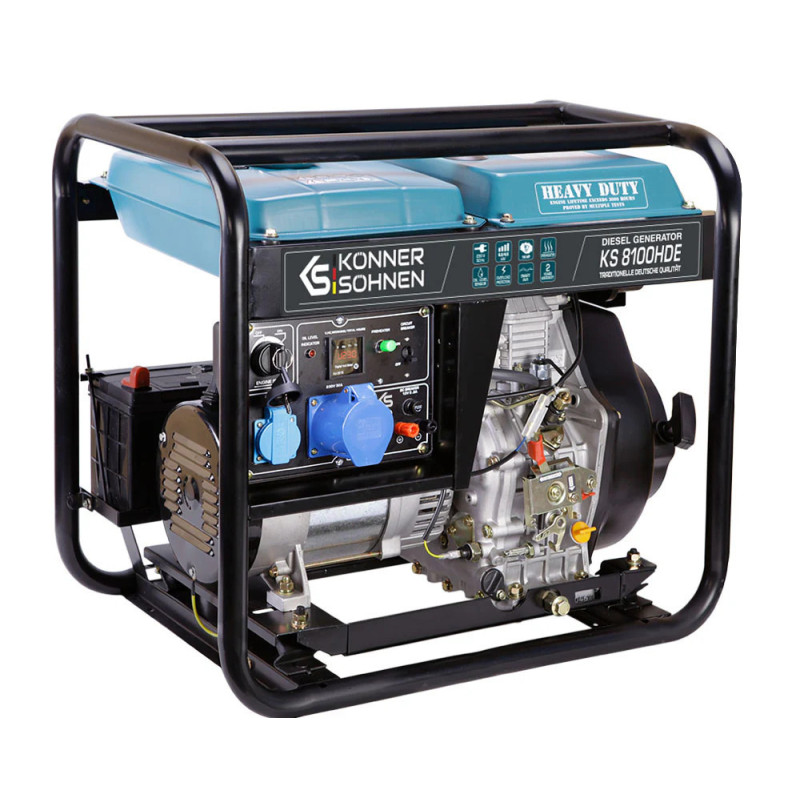 Diesel Stromerzeuge Könner & Söhnen KS 8100HDE (EURO V)