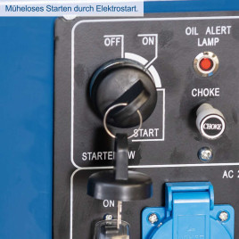 Diesel Stromerzeuger SG5200D Scheppach - 7,7PS | 5000W | Elektrostart | 2x 230V, 1x 400V Steckdose