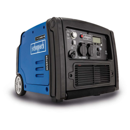 Inverter-Stromerzeuger Scheppach SG3400i – 5,1 PS | 3400W | Wechselrichter | 7,4L-Tank | 65,5 dB