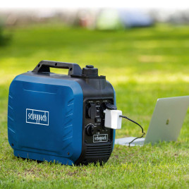 Generatore di corrente inverter SG2500i Scheppach - 2000W | 2x presa 230V / 2x USB tipo A (ricarica rapida)
