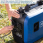 Inverter Benzin Stromerzeuger Scheppach SG2500i - 2000W | 2x 230V Steckdose / 2x USB Typ A (schnell ladend)