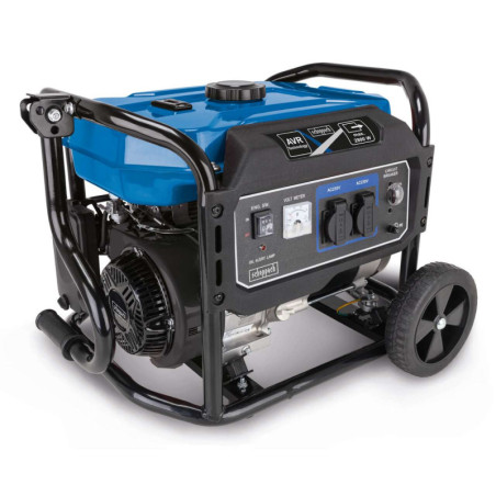 Benzin Stromerzeuger Scheppach SG3200x - max. 2800 W | 2x230 V Steckdosen | 15 L Tank