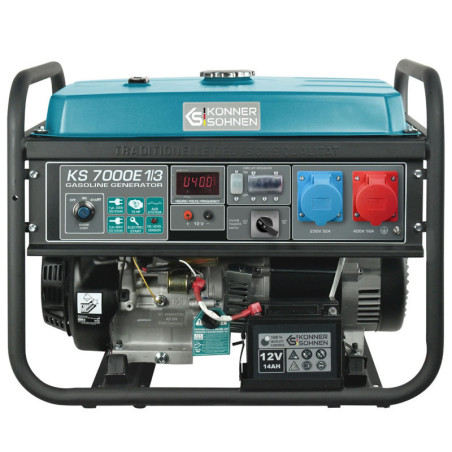 Benzin Stromerzeuge Könner & Söhnen KS 7000E 1/3