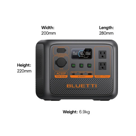 Powerstationen Bluetti Premium 50 (AC50P)