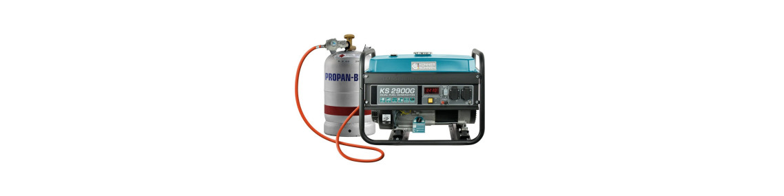 Gas-Benzin-Generatoren (Kombi-Generatoren) – Zweistoff-Stromerzeuger